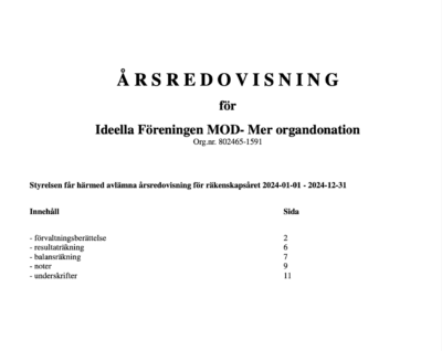 Årsredovisning