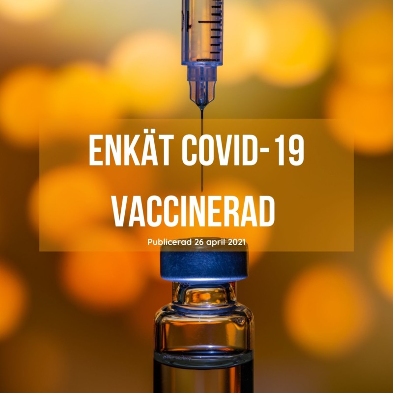 Enkät Covid-19 vaccinerad